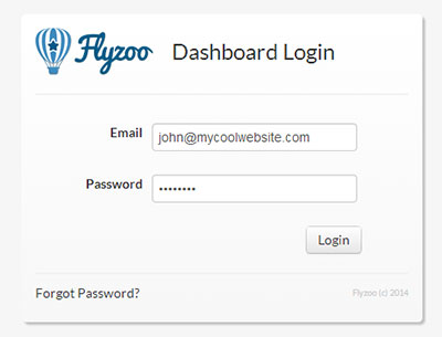 Setup from the dashboard
